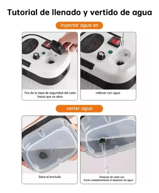 Limpiador A Vapor Presion 2500W