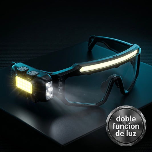 Gafas Seguridad Luz LED Inteligentes