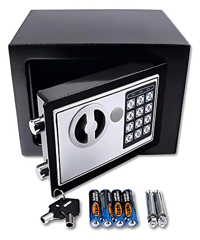 Caja Seguridad Digital 2Llaves + Teclado