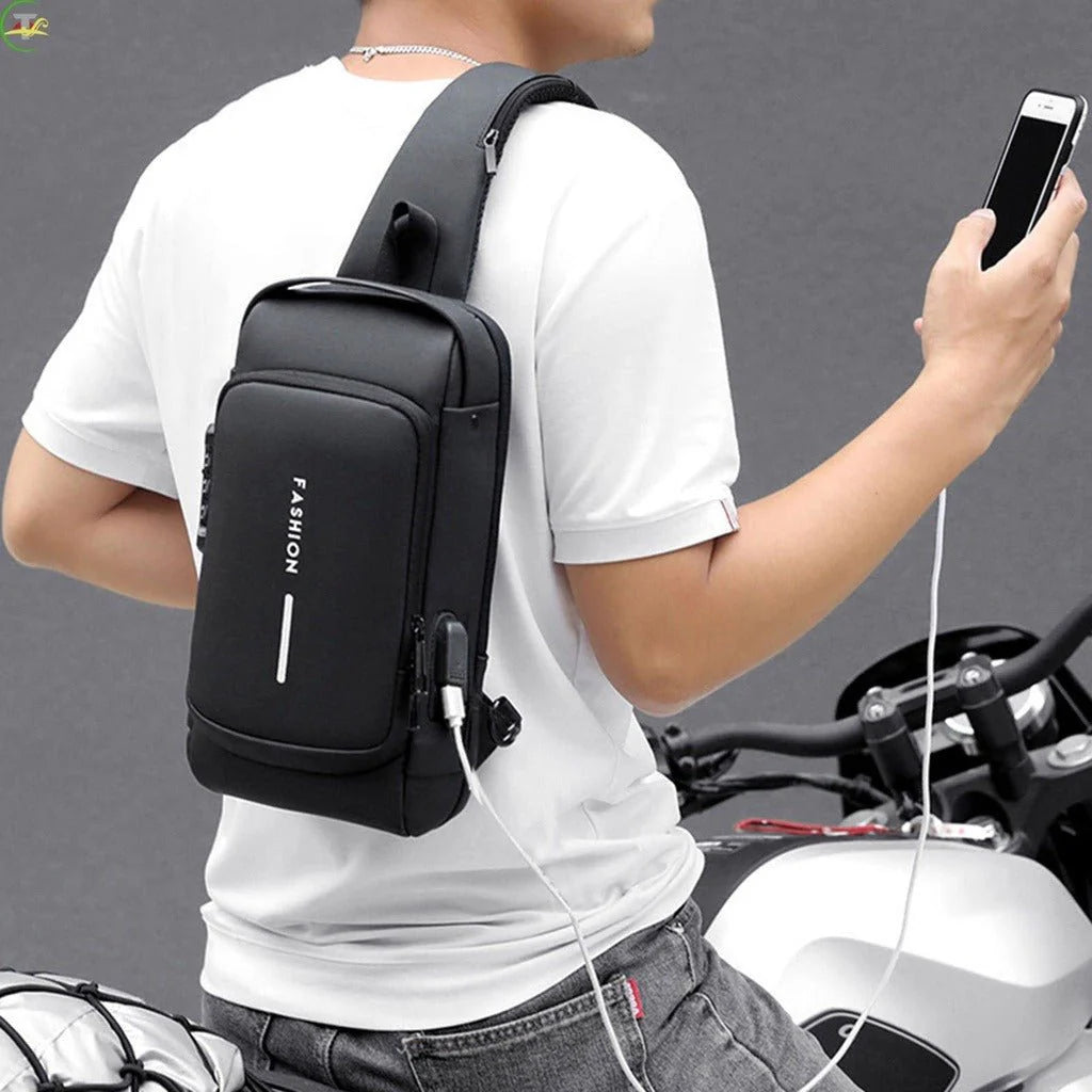Mochila atirrobo con puerto USB