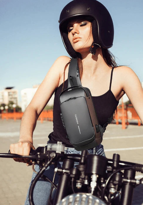 Mochila atirrobo con puerto USB