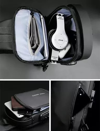 Mochila atirrobo con puerto USB