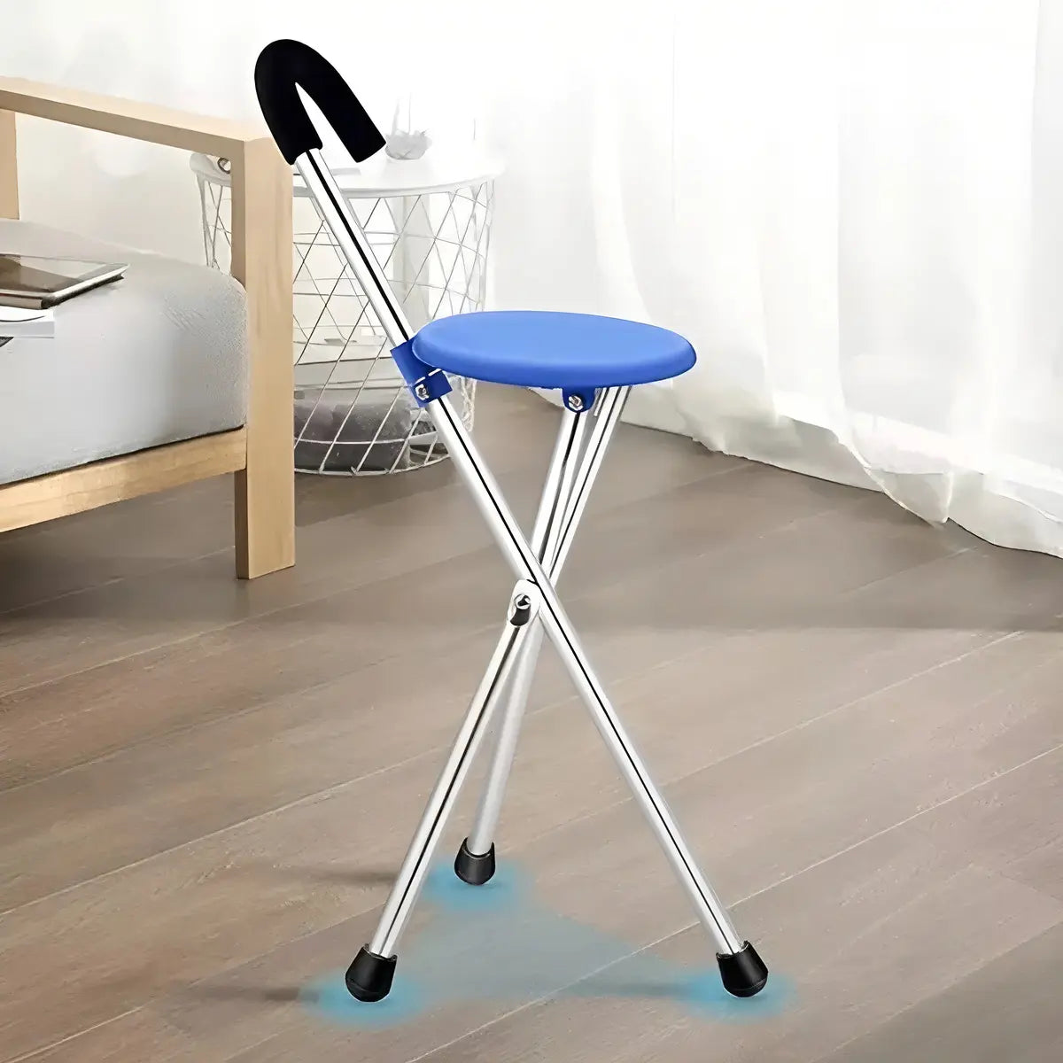 BASTON CON ASIENTO PLEGABLE