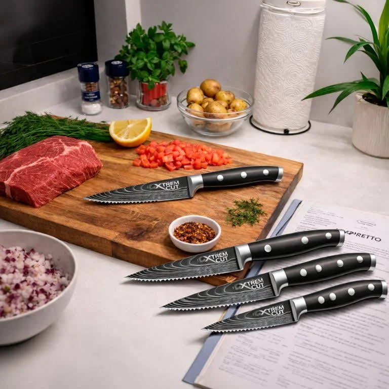 Xtrem Cut Steak Series Set Cuchillos x 4